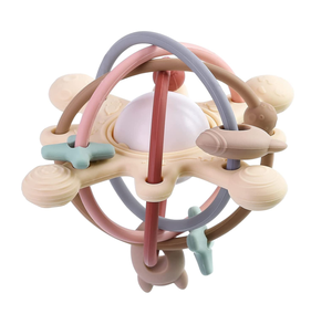Anneau de dentition en <span class=keywords><strong>Silicone</strong></span> pour bébés, sans BPA, qualité alimentaire, <span class=keywords><strong>personnalisé</strong></span>, disponible, nom personnel, 100% - Product Image 6