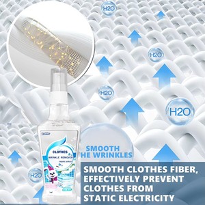 Travel Size Skirt Shirt Short Sleeve <strong>Fairy</strong> Skirt Hair Anti Static Downy Wrinkle Release Spray for Clothes - Product Image 3