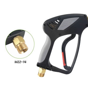 Pistola de Agua a Presión de 7 GPM, Pistola de Chorro de Agua de Alta Presión M22, Varilla <span class=keywords><strong>para</strong></span> Lavadora a Presión, <span class=keywords><strong>para</strong></span> Limpieza de Autos, Bicicletas, Jardines, Uso Doméstico, Universal - Product Image 2