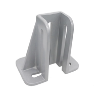 Pieds de nivellement carrés en alliage d'aluminium 3030 4040 3060 4080, base fixe, plaques de montage au sol, supports pour profilés en aluminium