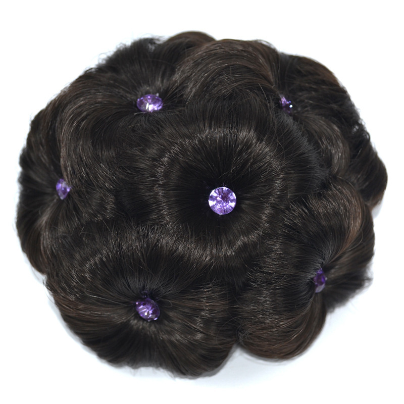 Diamant brun noir violet