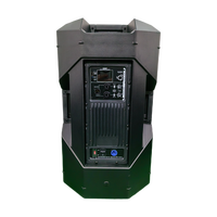 Speaker Profesional 15 Inch Portabel Plastik Full Range Pro Audio Modul Amplifier Aktif 4 Ohm 1000W Untuk Penggunaan Luar Ruangan