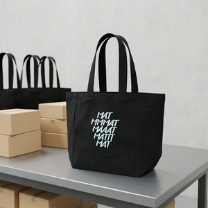 Sacs fourre-tout en toile personnalisés promotionnels en gros, sacs de shopping imprimés avec logo pour les marques - Product Image 1