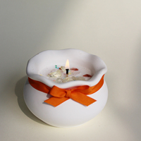 Coffret Cadeau Décoration Maison Bougie Parfumée en Cire de Soja Aromathérapie Pot en Verre de Luxe Étiquette Privée Personnalisée Coffret Cadeau Fêtes Diwali Vente en Gros