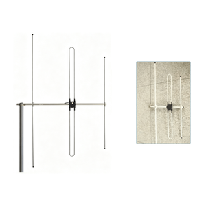 Antena Direccional VHF de Alta Ganancia 7dBi, Yagi de 3 Elementos para Exteriores, para TV 136-174MHz, para Comunicación - Product Image 1