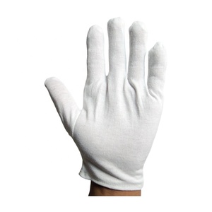 Beschermende veiligheidshandschoenen Katoen gebreid Wit Antislip Anti-impact voor schermmonteurs <span class=keywords><strong>ESD</strong></span>-handschoenen voor werkzaamheden - Product Image 4
