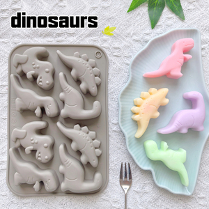 Molde <span class=keywords><strong>de</strong></span> Silicona <span class=keywords><strong>de</strong></span> <span class=keywords><strong>Dinosaurio</strong></span> <span class=keywords><strong>de</strong></span> 8 Cavidades para Chocolate, Caramelos, <span class=keywords><strong>Fondant</strong></span>, Velas, Jabón, Repostería, Pastelería, Decoración <span class=keywords><strong>de</strong></span> Pasteles, Molde <span class=keywords><strong>de</strong></span> Silicona para Hornear - Product Image 5