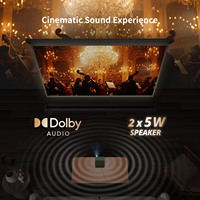Projecteur DLP portable Wemax S5, tendances du moment, 500 lumens ISO, HDR10, extérieur, 1080p FHD, mise au point automatique, projecteur intelligent global Linux