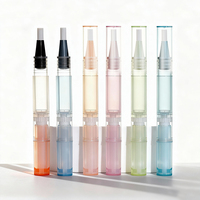 Stylo à Graffiti Personnalisable de 2 ml, Vide, à Torsion, pour le Visage, en Plastique, pour l'Art Corporel DIY, Stylo DIY pour Enfants, pour la Décoration de Biscuits