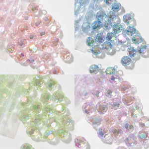 ลูกปัดคริสตัลแก้วหลากสีเหลือบรุ้ง โปร่งแสงสูง ขนาด 16 มม. สำหรับงาน DIY เครื่องประดับ ทำมือ และงานฝีมือต่างๆ - Product Image 3