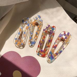 Giornata carina a colori di alta qualità con fermaglio per capelli con fermaglio per anatra per la primavera e l'estate - Product Image 3