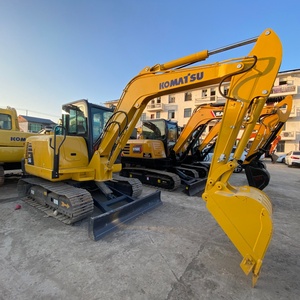 Excavadora de cadenas Komatsu PC56 de 5 toneladas, de segunda mano, importada de Japón, para demolición y construcción, en venta. - Product Image 2