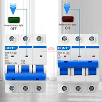 Disjoncteur miniature CHINT NXB-63 C6 C63 32A 16A 40A 50A 63A 100A 125A 1P 2P 3P 4P 100% neuf en stock