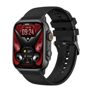 1.96 Inch Super High Resolution AMOLED Heart Rate Monitor Hands Free Gesture Voice Control Sport FASHION SMART Watches