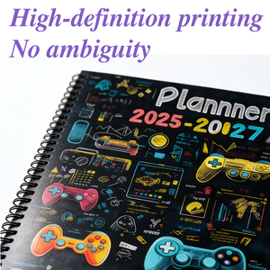 Agenda Personalizzabile con Piccolo MOQ 2025-2027, Planner Esecutivo con Copertina Rigida e <span class=keywords><strong>Spirale</strong></span>, Diario per Obiettivi per Scuola e Ufficio - Product Image 4