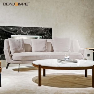 Conjunto de sofá seccional de cuero de lujo, estilo moderno, suave y extensible para sala de estar, de Soft Furniture Ma - Product Image 3