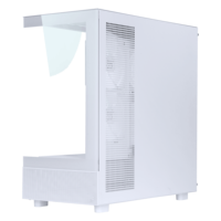 SAMA boîtier en verre trempé ordinateur qualité fiable boîtier PC ordinateur de bureau Multi ventilateur de refroidissement Support boîtier d'ordinateur de jeu