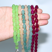 Misbaha Agate Tasbih en vrac vente en gros perles de prière 33 chapelet musulman musulman cristal puce Bracelet perles de verre Bracelet
