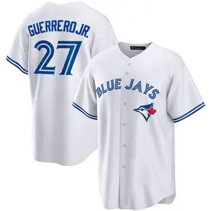 2023 ucuz toptan dikişli beyzbol forması Toronto Blue Jay #27 Vladimir Guerrero Jr. #11 Bo Bichett üst nakış jersey