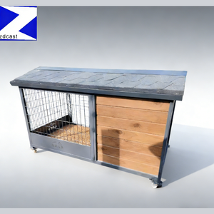 Caseta para Perros Aislada para Todo Clima con <span class=keywords><strong>Puerta</strong></span> Integrada, <span class=keywords><strong>Puerta</strong></span> de Limpieza, Ventanas Dobles y Logotipo Personalizado - Product Image 1