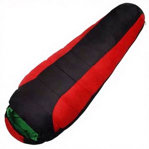 Saco de Dormir Portátil de 3 Estaciones, 170T, 950g-0.95-1.3kg, de Poliéster y Algodón, para Clima Frío, para Senderismo y Camping al Aire Libre - Product Image 1