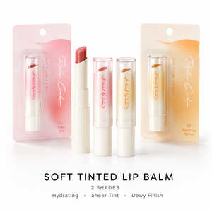 <span class=keywords><strong>Baume</strong></span> à lèvres hydratant teinté doux Bqcover, couleur naturelle, soin hydratant pour les lèvres TBH018 - Product Image 1