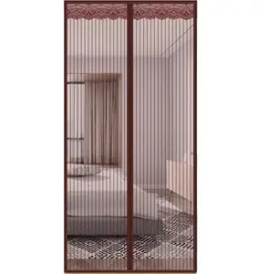 High Quality PP/Polypropylene Pleated roller window and door curtains folding doors curtains insect screen