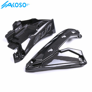 Carenados de cuerpo de fibra de carbono seco AKOSO, paneles laterales de carenado de entrada de aire para motocicleta Yamaha <span class=keywords><strong>MT10</strong></span> FZ10 2022 <span class=keywords><strong>2023</strong></span> 2024 - Product Image 5