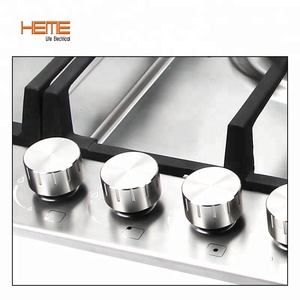 Oferta en Electrodomésticos: Cocina de Gas de Acero Inoxidable de 900 mm con 5 Quemadores, Tipo Empotrable - Product Image 3