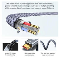 JustLink 8K HDR HDMI V2.1 8K 60Hz HDMI-Kabel 4K 120Hz Video-Audio-Kabel für Monitor Computer Projektor Laptop