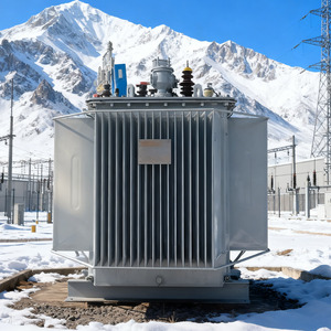 หม้อแปลงไฟฟ้าแรงสูงแบบจุ่มน้ำมัน 50KVA ชนิดเฟสเดียว/สามเฟส พร้อมขดลวดทองแดงบริสุทธิ์รุ่น S11/S13/S20 ความถี่ 50/60Hz - Product Image 1