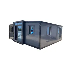 Nhà Lắp Ghép 2 Phòng Ngủ 1 PHÒNG TẮM Thùng Chứa Gấp 20 40ft Khách Sạn Prefab Sang Trọng Nhà Bán Container Mở Rộng