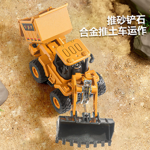 합금 굴삭기 어린이 장난감 자동차 (남아용) 1:5 스케일 금속 관성 동력 건설 차량-도매 - Product Image 3