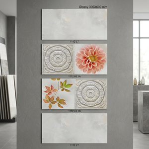 Azulejos de Pared de Cerámica de Porcelana Brillante de 300x600mm, Ladrillo Refractario de 30x60cm (12x24), Estilo Japonés para Interiores, Venta al por Mayor - Product Image 5