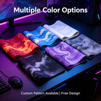 Tapis de souris gaming XXL, design artistique liquide, grand format premium, bords cousus, durable, haut de gamme, base en caoutchouc antidérapante, en stock