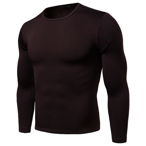 Abbigliamento da allenamento <span class=keywords><strong>Slim</strong></span> <span class=keywords><strong>Fit</strong></span> da <span class=keywords><strong>uomo</strong></span> abbigliamento da palestra ad asciugatura rapida per Fitness e Bodybuilding tinta unita con stampa digitale - Product Image 4
