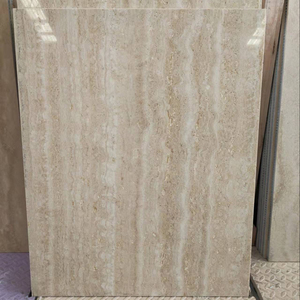 Panneau de pierre composite en <span class=keywords><strong>travertin</strong></span> italien original Roma Travertine, panneau de pierre design pour la décoration murale. - Product Image 2