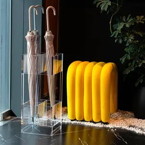 Tùy chỉnh <span class=keywords><strong>Acrylic</strong></span> dài ô chủ đứng rõ ràng <span class=keywords><strong>Acrylic</strong></span> khách sạn cửa hàng cửa tầng đứng cho ô lưu trữ hiển thị giá - Product Image 4