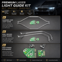 Bandeau lumineux DRL Angel Eye pour BMW X5 X6 G05 G06, guide de lumière pour feux de jour EU haute performance