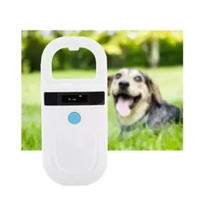 134.2KHz FDX-B RFID שבב חיית מחמד סורק ISO11784 כף יד בעלי החיים RFID קורא עבור כלבים וחתולים