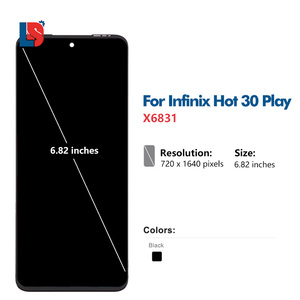 Giá bán buôn điện thoại di động LCD cho Infinix Hot 30 chơi LCD thay thế Bảng điều chỉnh Digitizer màn hình cảm ứng hiển thị - Product Image 4