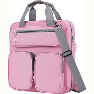 Reliure à anneaux ronds avec poignée, échantillon gratuit, fermeture éclair de 3 pouces, compatible avec tablette de 13 pouces, en polyester durable, conforme à la norme BSCI - Product Image 2