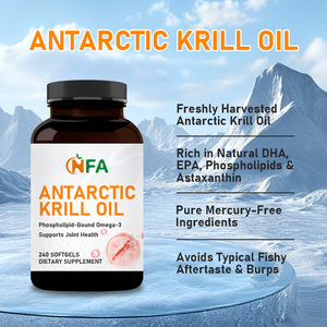 Huile de Krill de l'Antarctique en Gélules à Marque Blanche – Contient des Acides Gras Oméga 3 – Favorise la Santé des Articulations – Capsules Molles d'Huile de Krill - Product Image 4