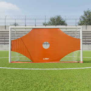 Liski แผ่นพีวีซี "ยิง1" สำหรับการยิงเป้าที่แม่นยำ7-a-side มียางยืด (ขนาด4x2) สีส้ม - Product Image 3
