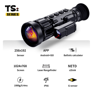 CaseeDa TS219スマートサーマルイメージングスコープ狩猟用赤外線検出器WIFIマルチカラーレンジレーザー1500mナイトビジョン8倍 - Product Image 1