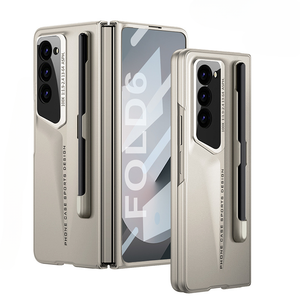 Fundas DE PROTECCIÓN DE PANTALLA integradas con película de diseño de hoja ultrafina para Samsung <span class=keywords><strong>Z</strong></span> Fold6 cubierta a prueba de golpes de plástico duro - Product Image 1