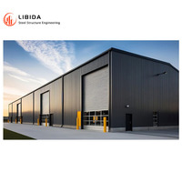 Structure de bâtiment industriel préfabriqué en acier à construction rapide pour atelier et usine avec certification CE