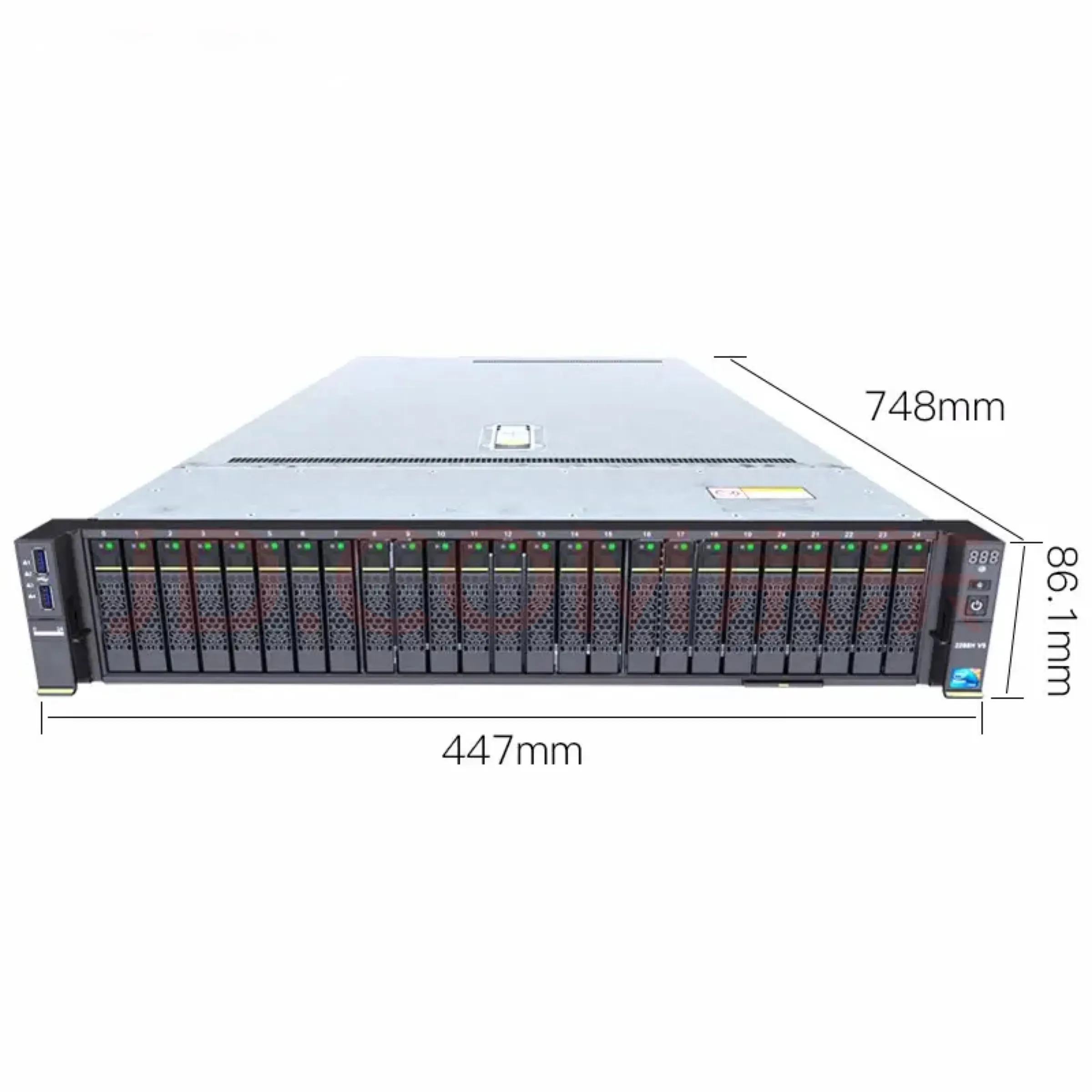 2U rack server with best price