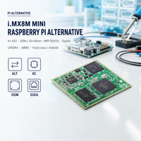 Alternatif Raspberry Pi 4 Core A53 OSM LPDDR4 EMMC MIPI DSI CSI Gigabit Yocto Linux Android N.XP I.MX8M Mini System on Module