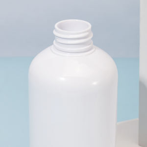 Cilt bakımı ve saç kremi için 400ml şeffaf beyaz evcil hayvan şampuanı losyon pompa şişesi vücut yıkama plastik dağıtıcı şişeler - Product Image 6